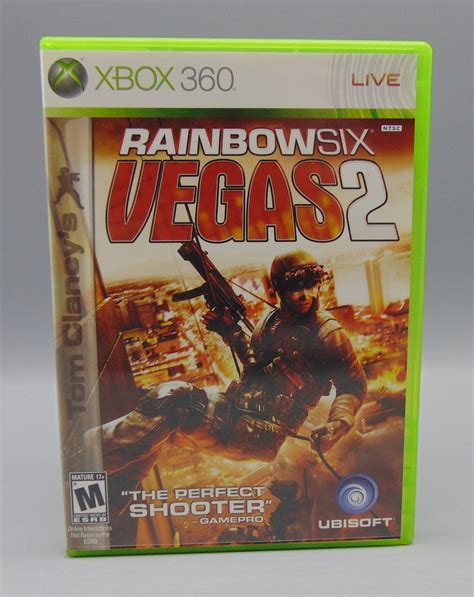 Tom Clancys Rainbow Six Vegas 2 Xbox 360 2008 Complete Kcs Attic