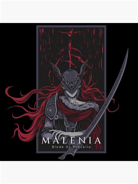 Malenia Blade Of Miquella Elden Ring Poster For Sale By Witrasno