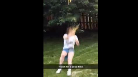 Girl Falls After Rope Swing Snaps YouTube