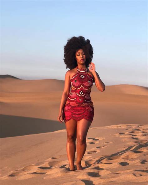 Minnie Dlamini Pummels Pregnancy Gossipy Tidbits With Sexy Desert Pics Shoot Pictures