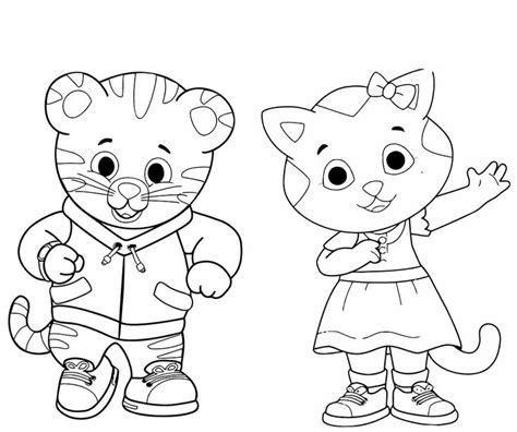 This daniel tiger activity page set with over 6 pages with this daniel tiger coloring pages printable, you can assist your kids to learn about colors. 20 Daniel Tiger Halloween Coloring Page | Daniel tiger ...