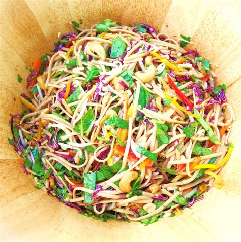 Easy Noodle Salad Recipes Asian Asian Noodle Salad Delicious Salads