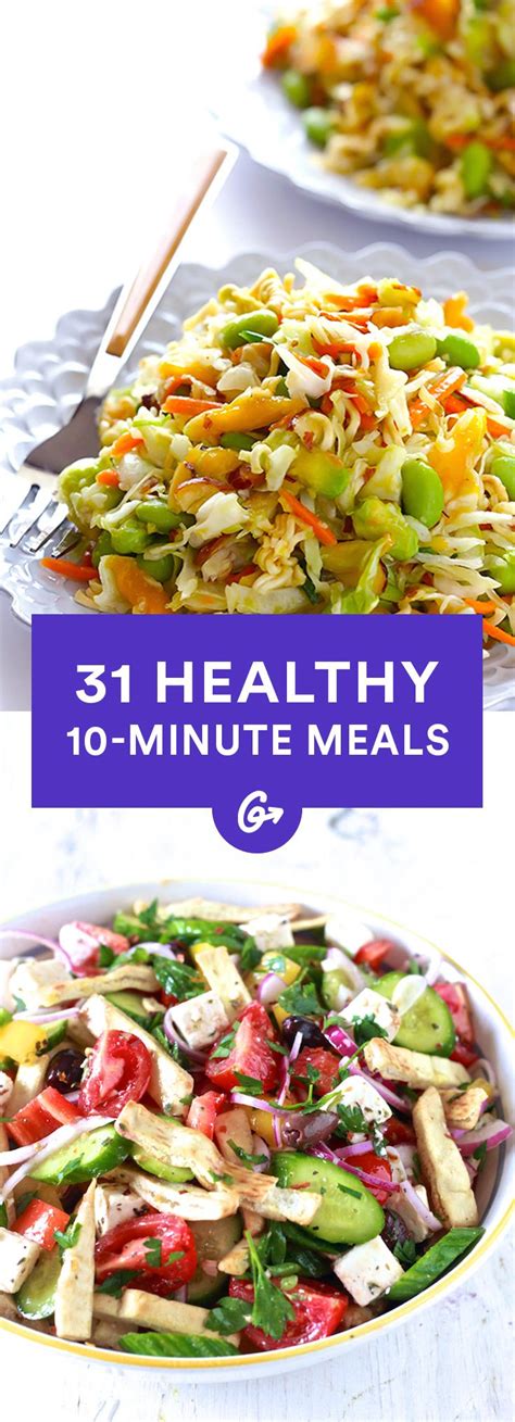 10 Minute Recipes—29 Healthy Fast Meals Healthy Recipes