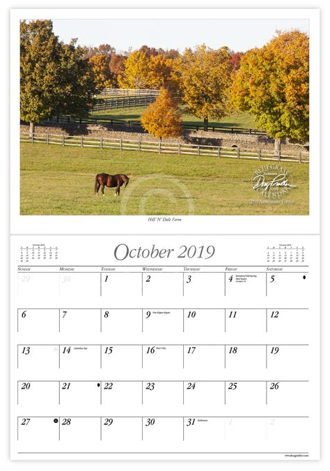 2019 Doug Prather Famous Bluegrass Calendar, 25th Anniversary Edition, famous Kentucky horse ...