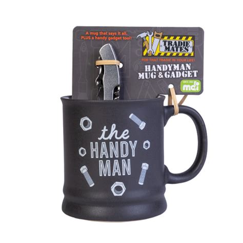Handyman Gadget Mug With Multi Tool