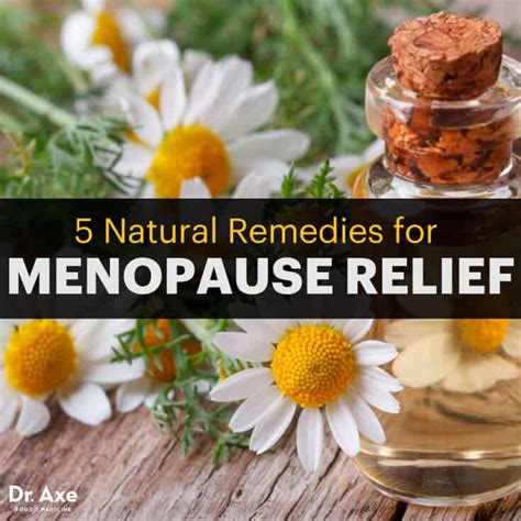 5 Natural Remedies For Menopause Relief
