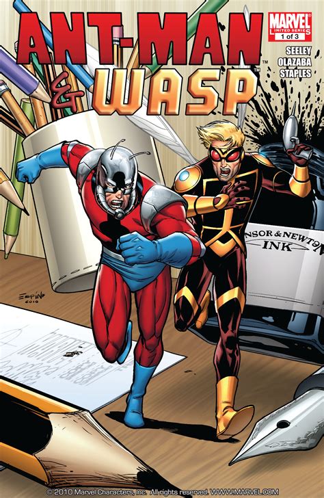 Ant Man And Wasp Vol 1 1 Marvel Database Fandom Powered By Wikia