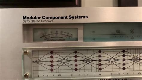 Mcs 3216 Model Modular Component Systems Vintage Amfm Stereo Receiver