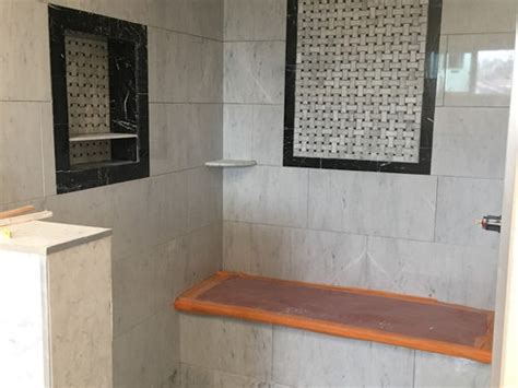 Grout color is not as permanent. Color grout for Carrara Basketweave, Black & Walls Marble