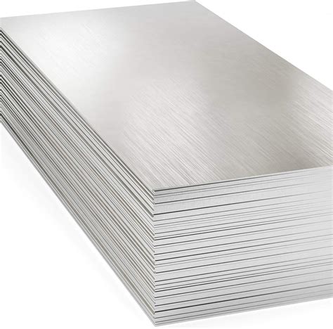Amazon.com: 430 Stainless Steel Sheet Metal 24GA - 48" x 120" #4