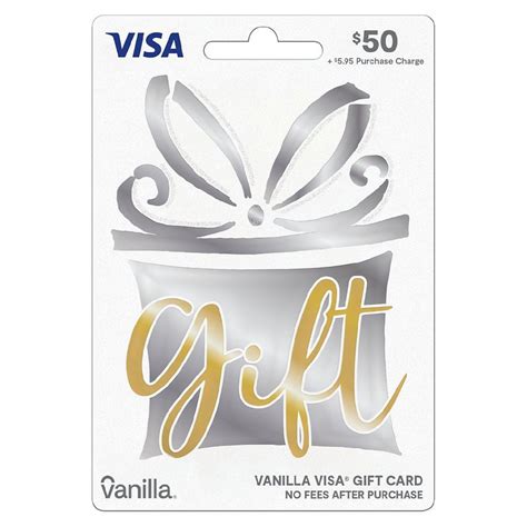 Vanilla Visa T Card 50 Walgreens