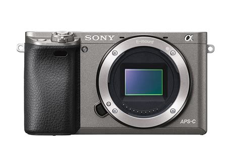 Sony Mirrorless Digital Camera With 3 Lcd Graphite Ilce 6000h