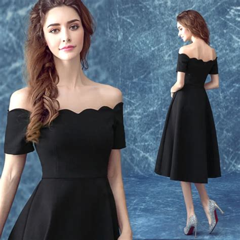 318 Free Shipping 2016 New Arrive Sex Short Black Cocktail Dresses Prom
