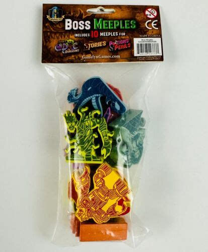Oversized Boss Meeples For Tiny Epic Dungeons New Ebay