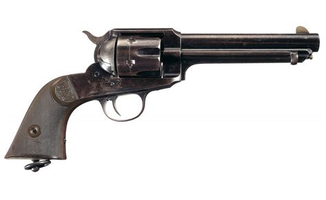 Scarce Blue Finish Remington Model 1890 Single Action Army Revolver