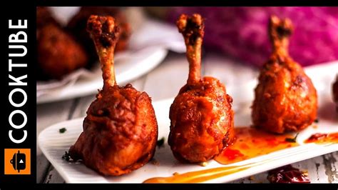Since the latter half of the 20th century, prepared chicken has become a staple of fast food. Easy Crispy Chicken Lollipop Recipe | Chicken Drumsticks ...