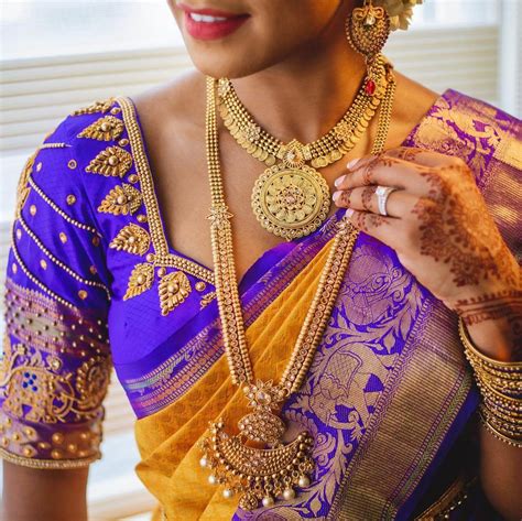 Gorgeous Bridal Gold Necklace Designs For A Modern Bride To Be