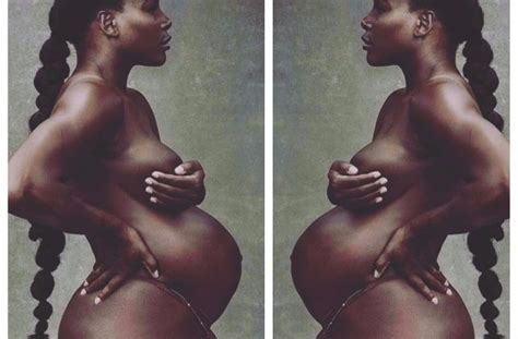 Pregnant Serena Williams Poses Nude In Photo Shoot Howwe Ug