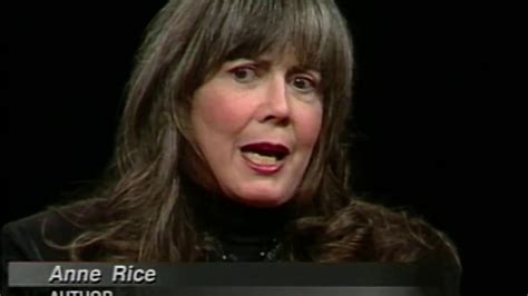 Anne Rice Interview 1998 Youtube