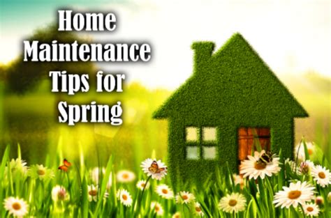5 Items To Put On Your Spring Home Maintenance Checklist