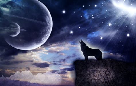 Download, share or upload your own one! Wolf Howling At The Moon Wallpaper - WallpaperSafari