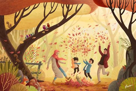 Beautiful Childrens Book Illustrations By Arief Putra On Trendy Art Ideas