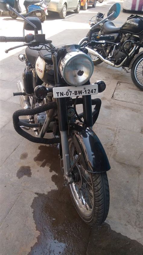 The footpegs are set slightly forward for better comfort. Used Royal Enfield Bullet 350 Bike in Kanchipuram 2013 ...