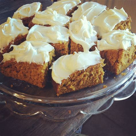 It makes a great dessert because everyone loves a good pound cake. Pumpkin Bars from a Paula Deen recipe. | Paula deen ...