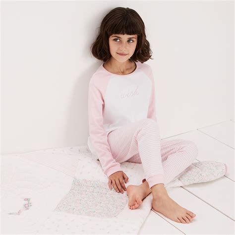 Wish Embroidered Pyjamas 1 12yrs The Little White Company The