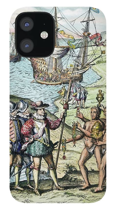 Christopher Columbus 1451 1506 Iphone 12 Case For Sale By Granger