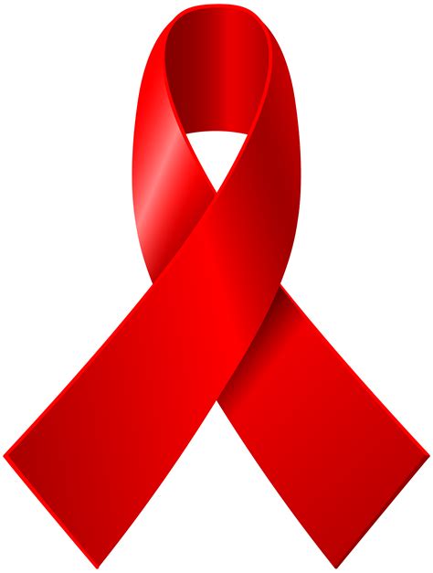 Awareness Ribbon Red Ribbon Aids Clip Art Clip Png Download 4531