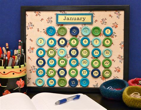 Some Really Cool Perpetual Calendar Crafts For The New Year Kids