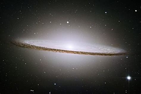 Spiral Sombrero Galaxy Poster Space Astrology Amazing Nasa Hubble