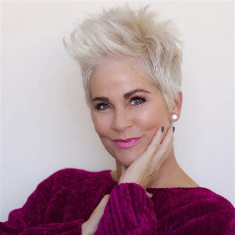 Another Hair Post Chic Over 50 Messy Short Hair Short Hair Hacks