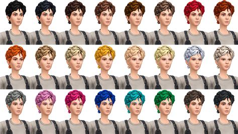 Fortnite Ripley Hair Conversionedit At Busted Pixels Sims 4 Updates