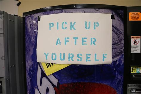 Pick Up After Yourself