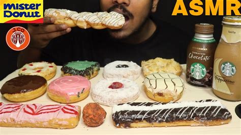 Donuts Asmr Soft Crunch Eating Sounds No Talking Asmr Jco Donuts Mukbang Spicy Asmr