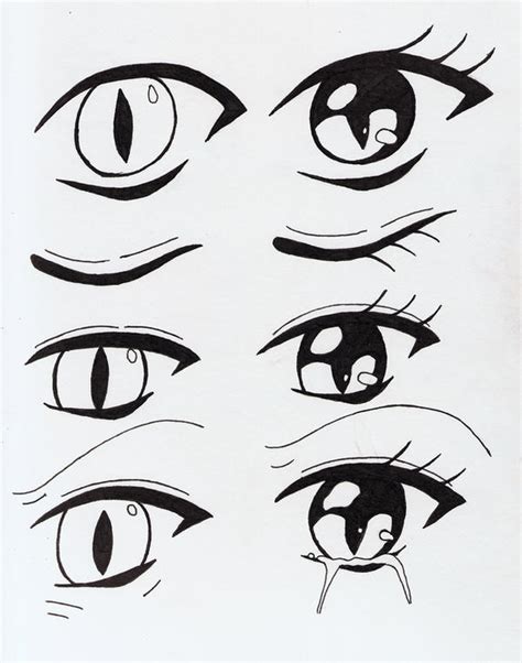 Anime Catz Eyes By Drawinganieyes Club On Deviantart