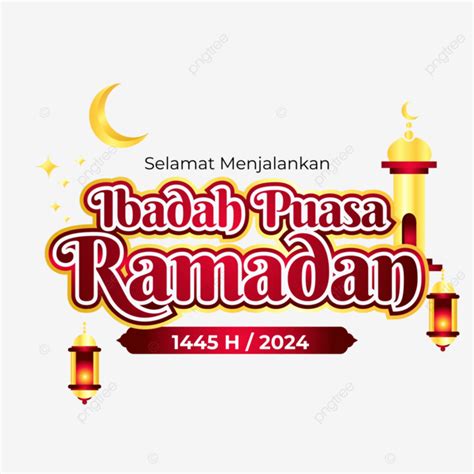 Congratulations On Completing The Ramadan Fast 2024 Year 1445 H Vector