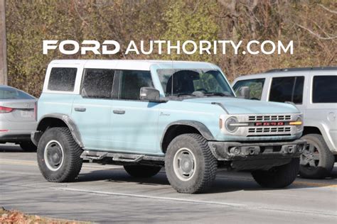2023 Ford Bronco Heritage In Robins Egg Blue Photos