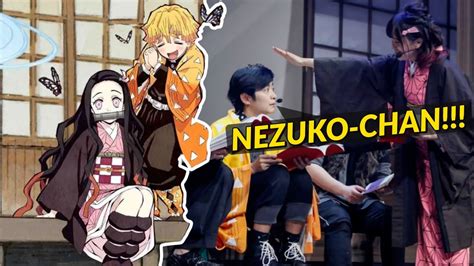 Compilation Of Zenitsus Voice Actor Screaming Nezuko Chan Part 2 Youtube