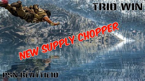 Cod Mw Warzone New Supply Chopper Loot Drop Youtube