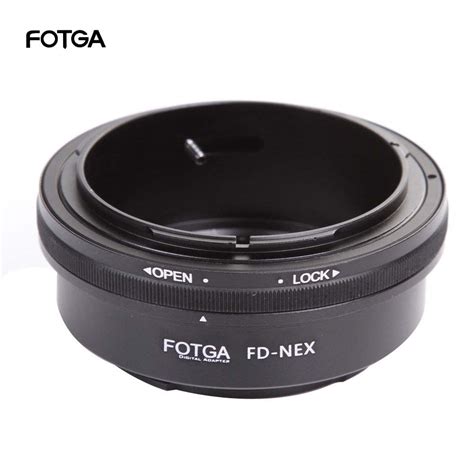 fotga lens adapter ring for canon fd fl lens to sony e mount nex c3 nex