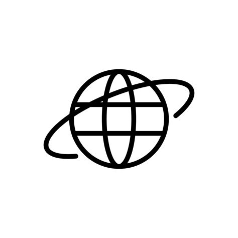 Logo Internet Illustration Dicône De Vecteur 3529435 Art Vectoriel