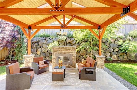 38 Beautiful Backyard Pavilion Ideas Design Pictures Designing Idea