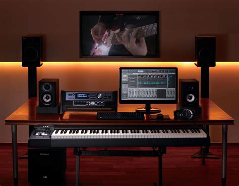 Music Studio | Home recording studio setup, Music studio room, Recording studio setup