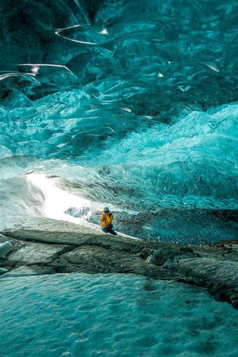 These Breathtaking Ice Caves In Iceland Look Like A Completely