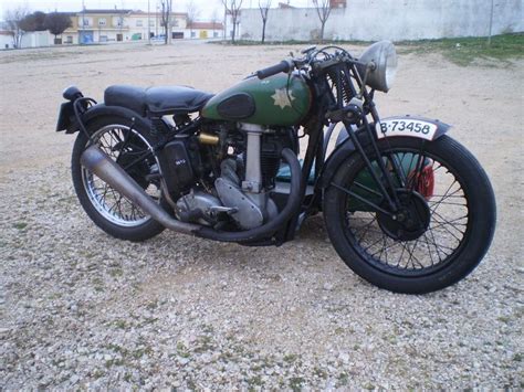 1937 Bsa M22 500cc Ohv Sport With Racing Sidecar Ex Cantarell For Sale