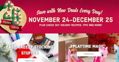 Is kroger open on christmas? Kroger: 25 Days of Christmas Specials (High Value Pet ...