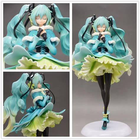 Vocaloid Hatsune Miku Snow In Summer 1 7 Scale Pre Painted Pvc Action Figure Resin Collection